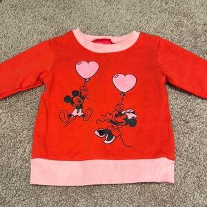 💜 3 for $10 Disney Red and Pink Valentine's Sweatshirt